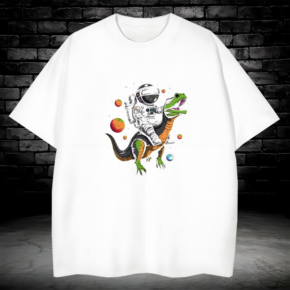 T shirt 230g Pure Cotton universe Casual Beach Breathable Crew Neck Custom Anime Tshirt for Man Woman New Arrival Soft Tops Tees