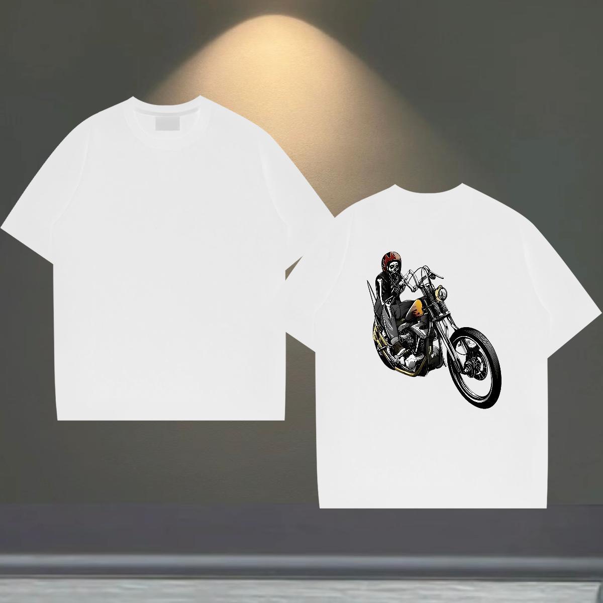 Fashion Designer T Shirt For Man halloween Tee Shirt 230g Cotton Hip Hop TOP Quality Plus Size Custom Breathable Crew Neck Tshirts