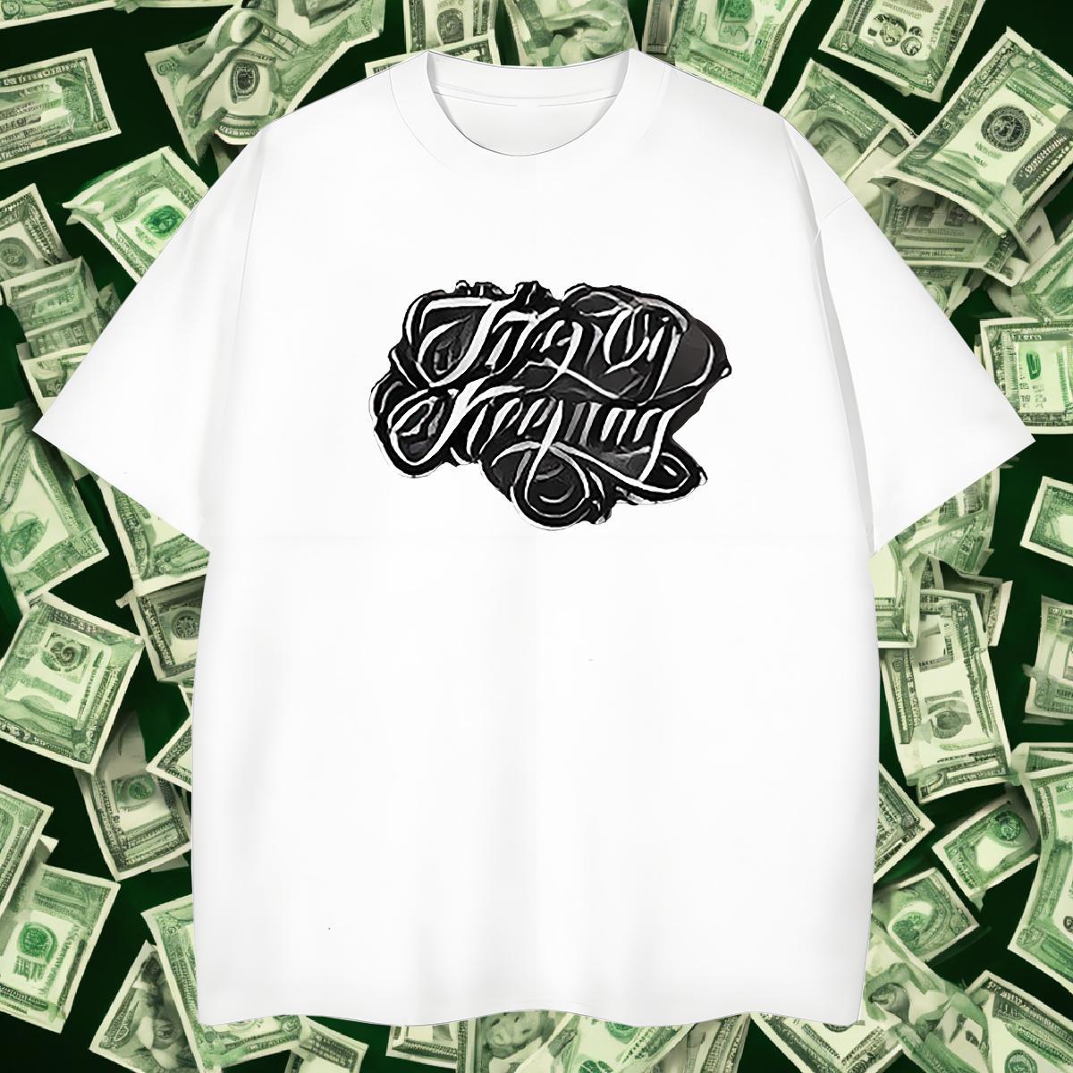 Comfortable Men Tshirts 100% Cotton 230g Street Wear letter Custom Big Size Breathable Crew Neck Stylist T Shirts Men Tops