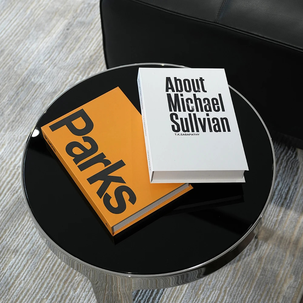 Minimalism Modern Fake Books Coffee Table Decoration Creative Text and Graphics Faux Decorative Book Living Room Home Decor 240806