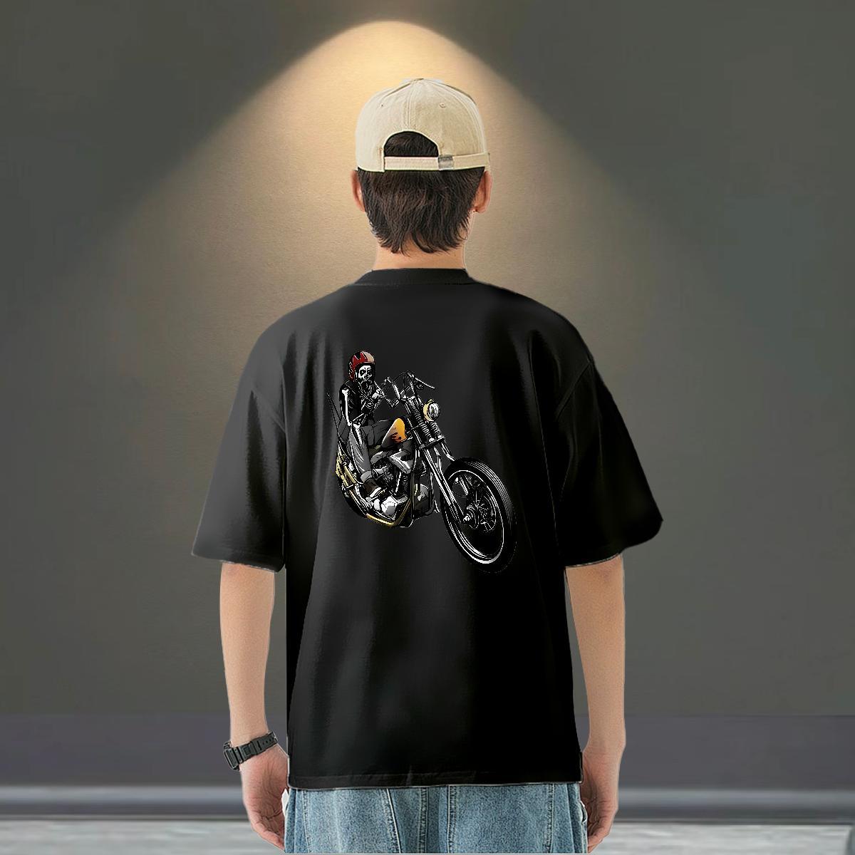 Fashion Designer T Shirt For Man halloween Tee Shirt 230g Cotton Hip Hop TOP Quality Plus Size Custom Breathable Crew Neck Tshirts