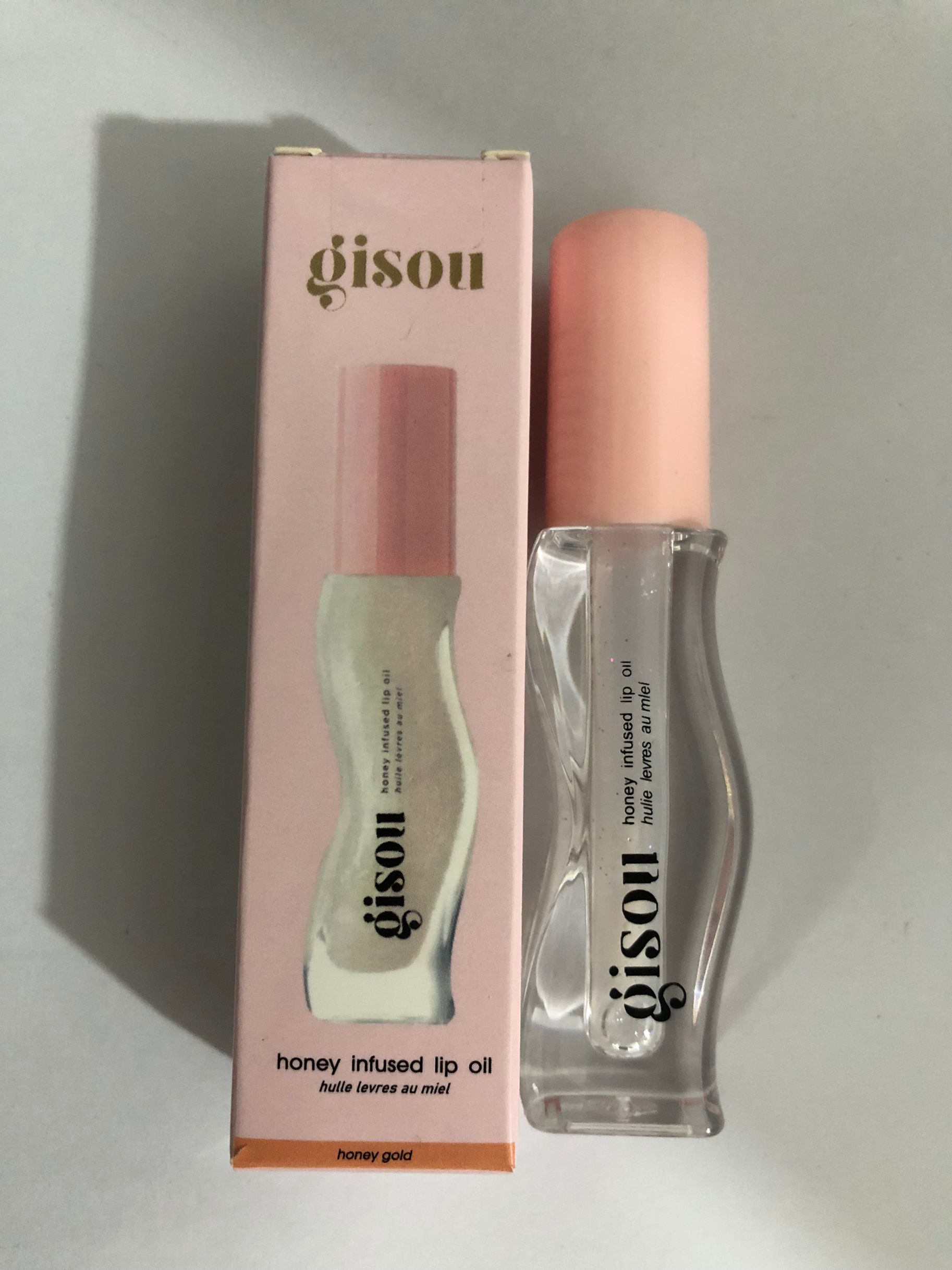 Gisou Makeup Lip Oil Moisturizing Lipgloss Coconut Frost Gold Mango Passion Punch Strawberry Sorbet Watermelon Sugar 9ml plumping Honey Infused lip gl