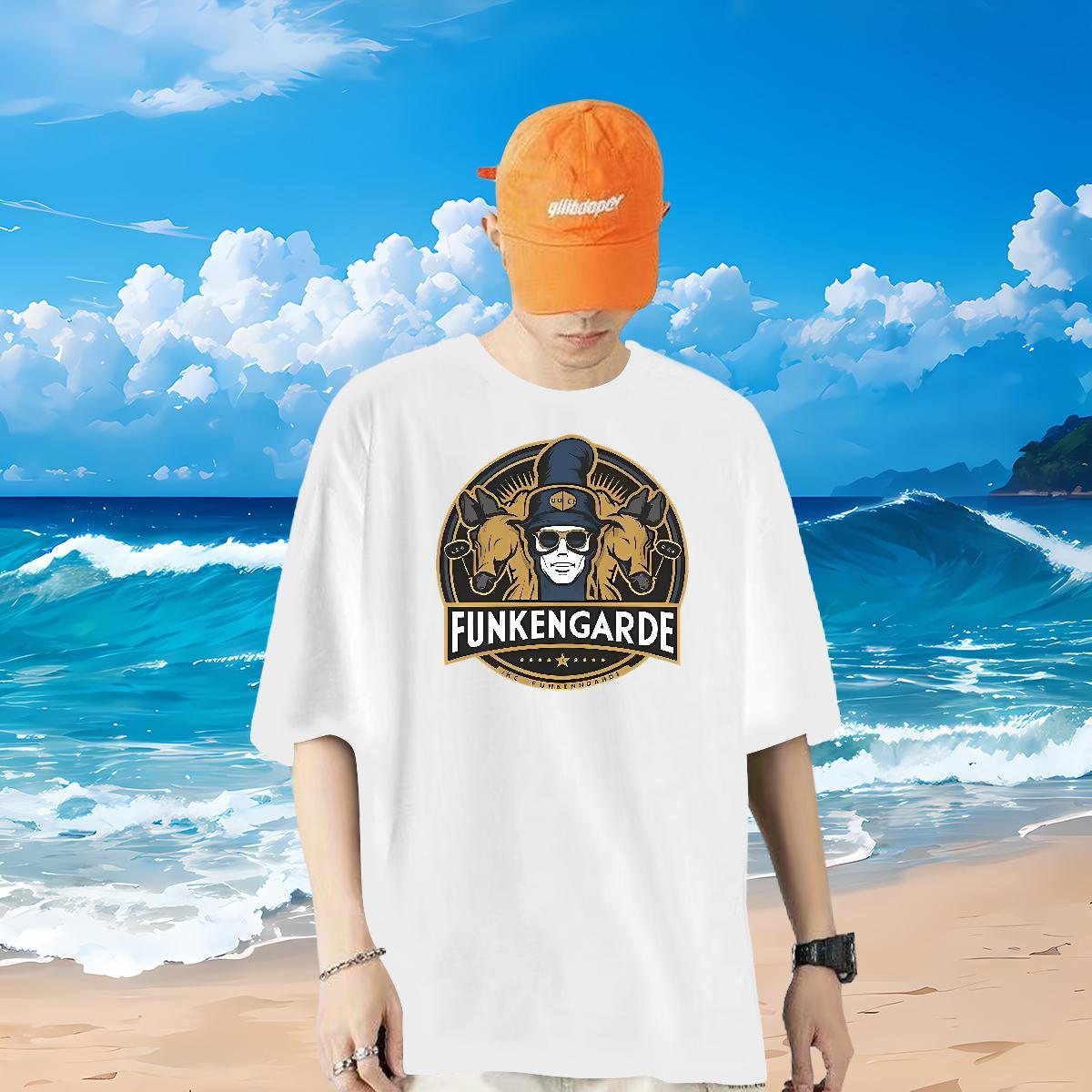 Stylist T shirt 100% Cotton 230g horse Casual Daily Wear Tops Shirt Breathable Short Sleeve Free Shipping Tshirts Custom Cartoon