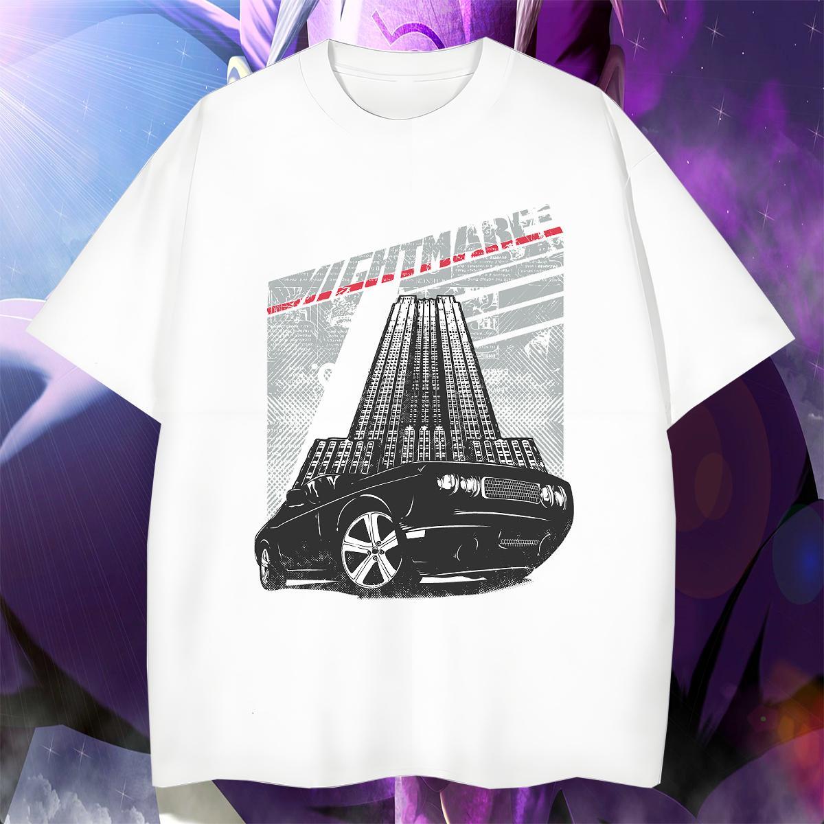 Soft Mens Tshirts 230g 100% Cotton Outdoor car Custom Printed Breathable Soft Factory Direct T-Shirts Tops