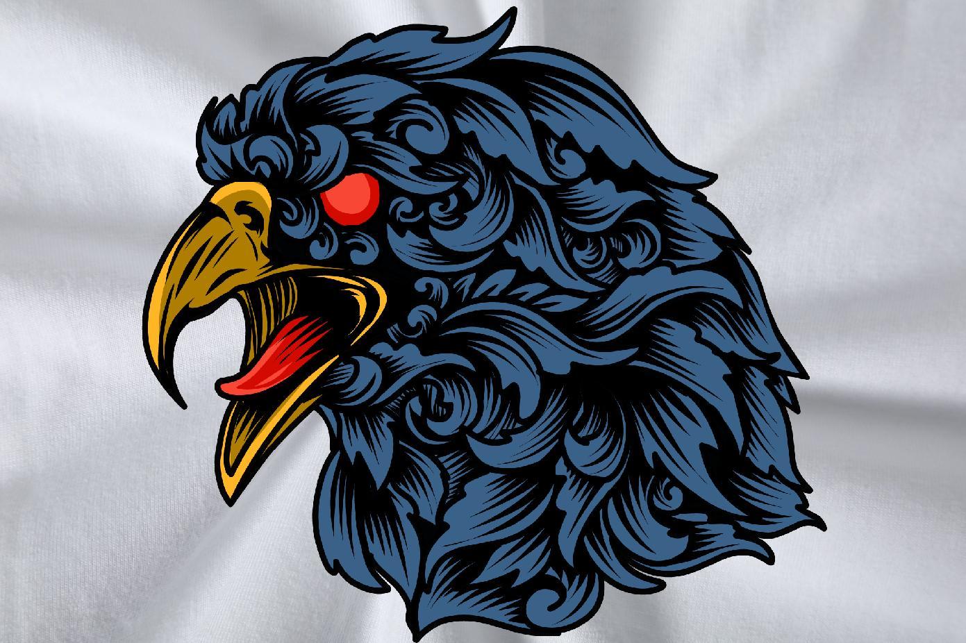 Wholesale Man T Shirts 230g 100% Cotton eagle High Street Hip Hop Tee Shirt O-Neck Short Sleeve Classic Couples T Shirts Oversized