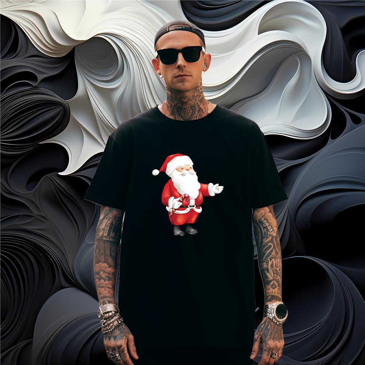 T Shirts Men 230g Cotton Daily Outfit Breathable Crew Neck Anime Men Tees New Arrival Cool Polos