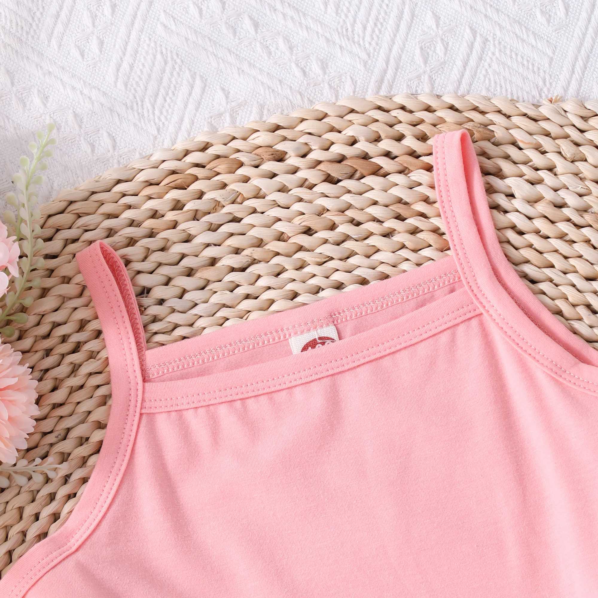 Solid color spaghetti strap skateboard dress - suitable for holidays and casual outdoor activities summerW240720