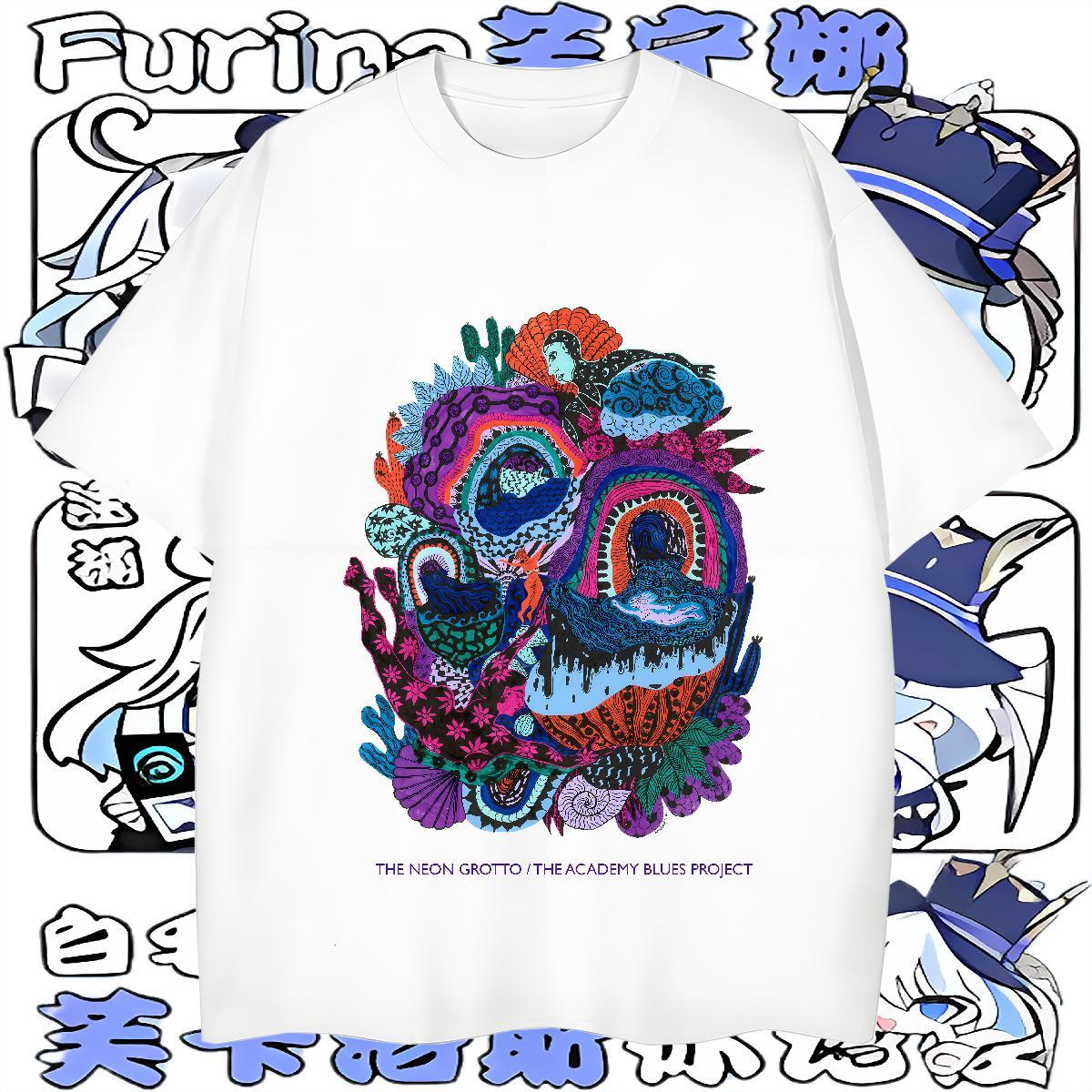 Designer Fashion T-Shirts for Men 100% Cotton 230g flower Street Casual Tshirts Breathable Short Sleeve Wholesale Mens Tshirts Custom Anime