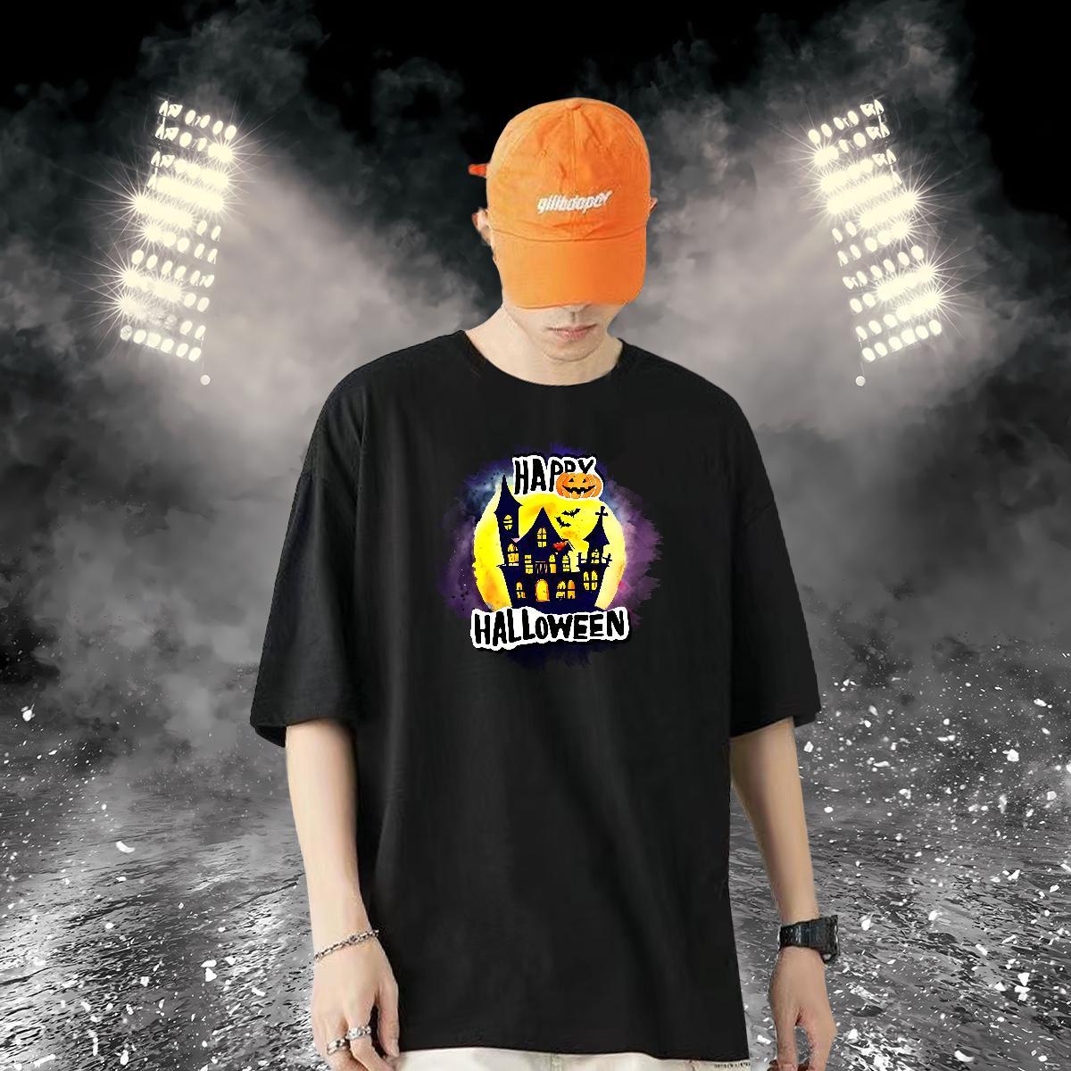 2024 Designer Mens T Shirts 230g 100% Cotton Hip Hop Street Polos Short Sleeve O-Neck Loose Men Tshirts Custom Print Oversized