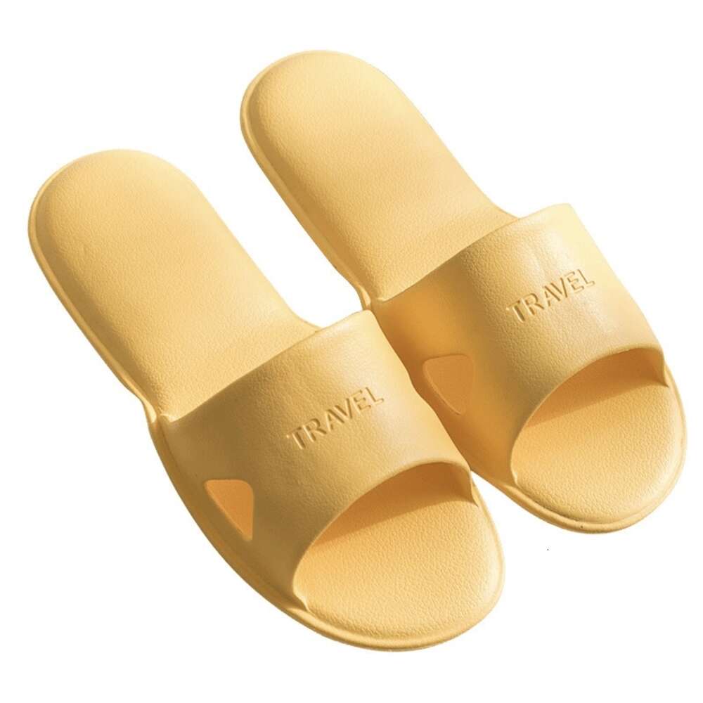 Spring Summer Girl Soft Foldable Indoor Mute Bathroom Woman Man Anti-Slip Ladies Leisure Travel Flat Slippers