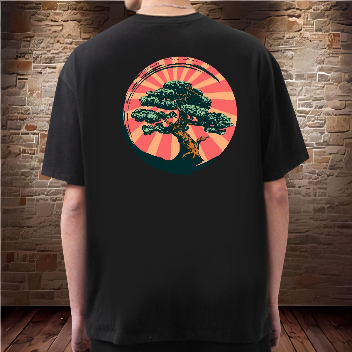 Classic T shirt 230g 100% Cotton tree Street wear Hip Hop Tshirts Breathable Short Sleeve Designer Men Tshirts Custom Cartoon