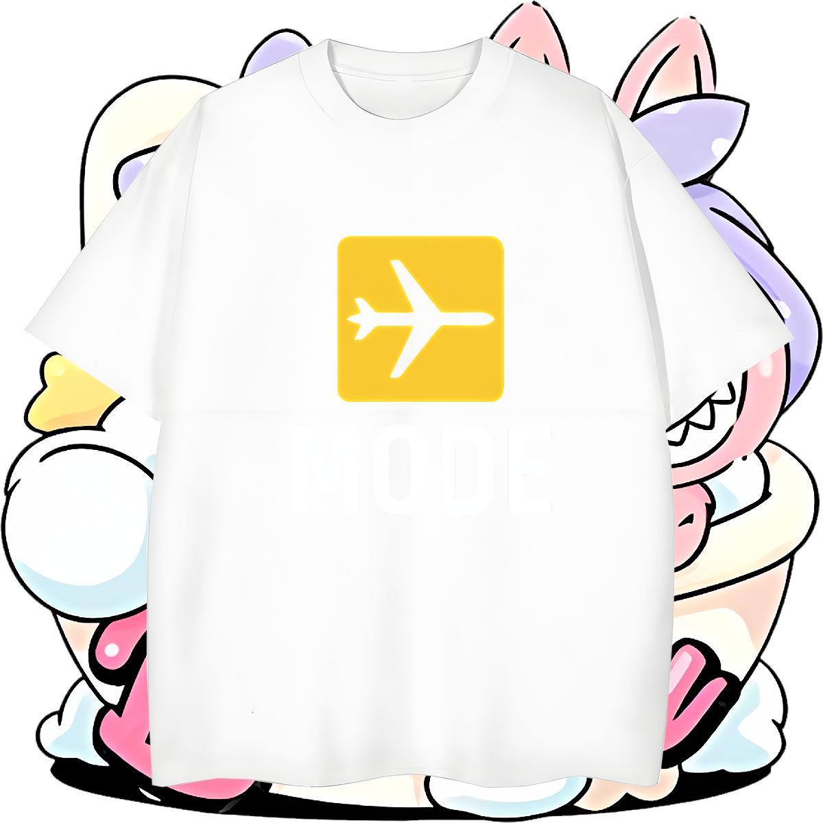 Unisex Tshirts 230g Pure Cotton Home Outdoor letter Anime Breathable Soft 2024 T shirt Tees