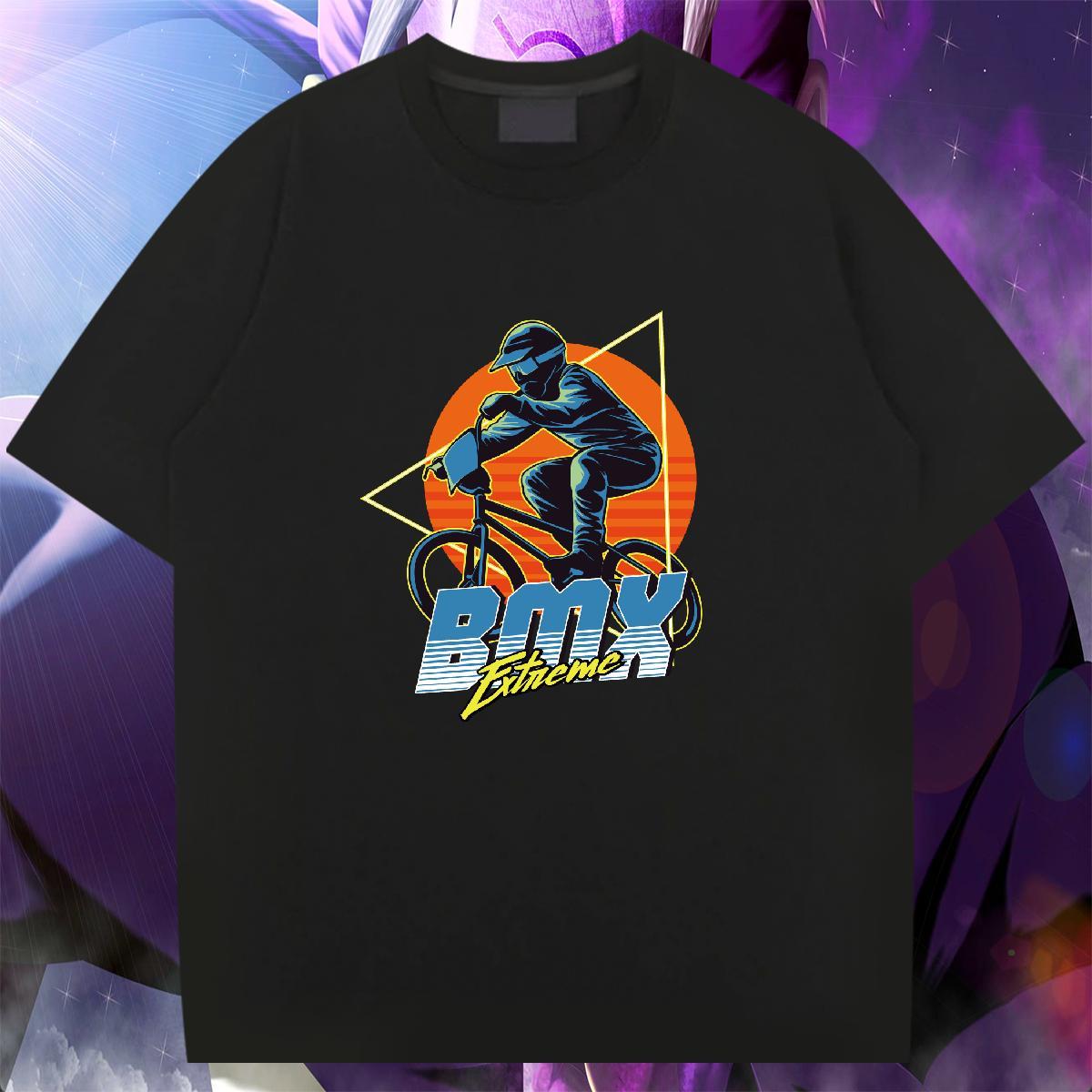 Free Shipping Tshirt for Man Woman 230g Pure Cotton Street Wear Motorcycle Skull Short Sleeve Soft Custom T-Shirts Clothings