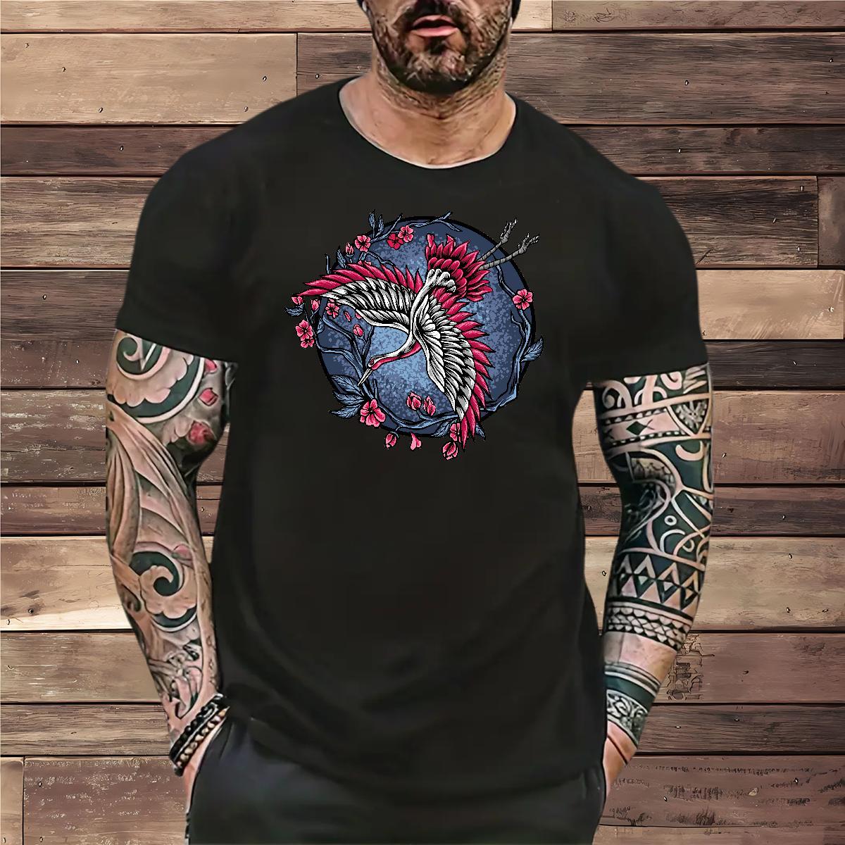 Men T Shirts 230g 100% Cotton beautiful Casual Crew Neck Anime Couples T Shirts Factory Direct Free Shipping Tops Shirt