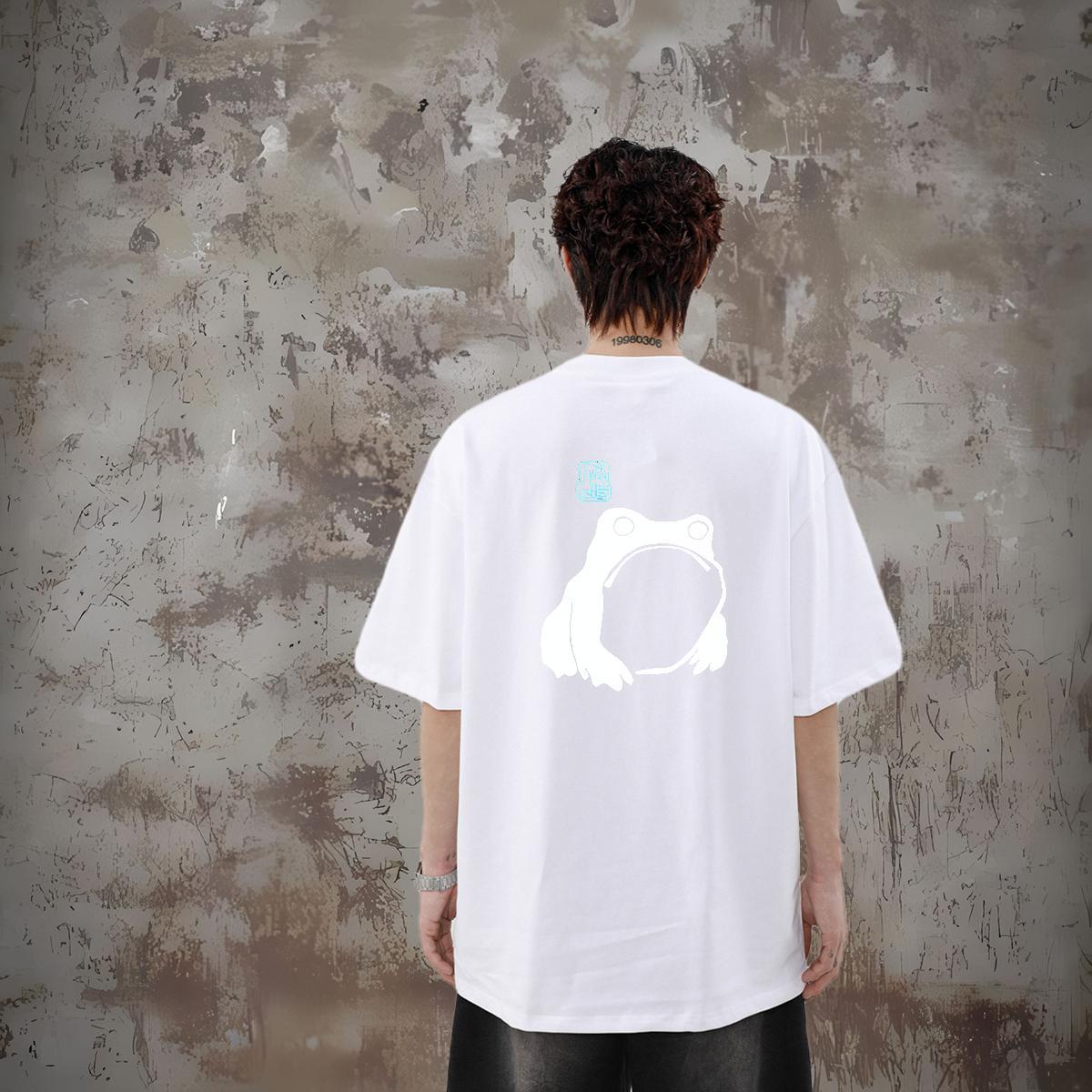 Custom Man T Shirts 230g Pure Cotton bear Sport Polos Breathable Crew Neck Designer Tshirts Customized Print