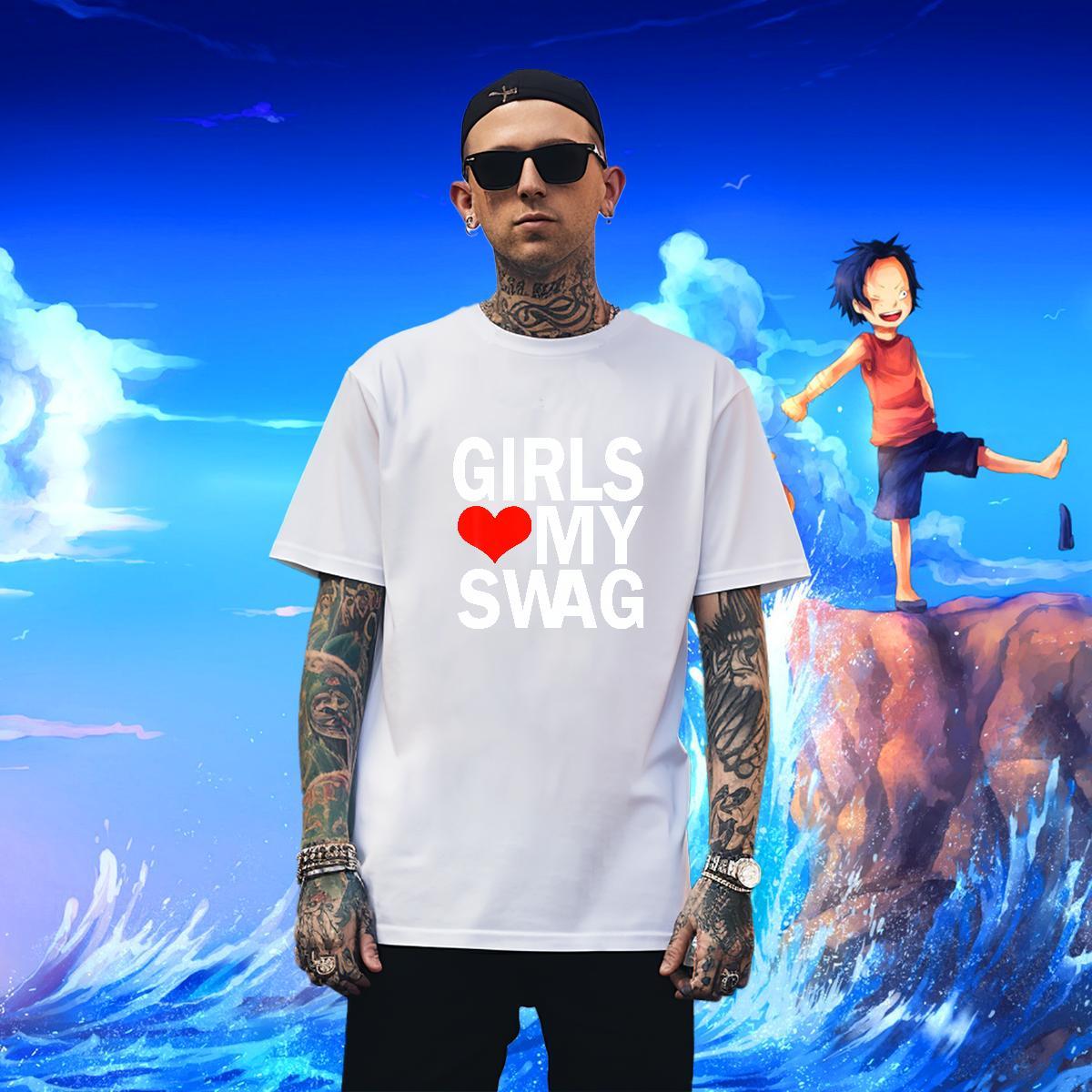 Unisex Men Clothes T-Shirt 100% Cotton 230g Daily Outfit letter Oversized Crew Neck Breathable 2024 Designer T-Shirts Tops Tees