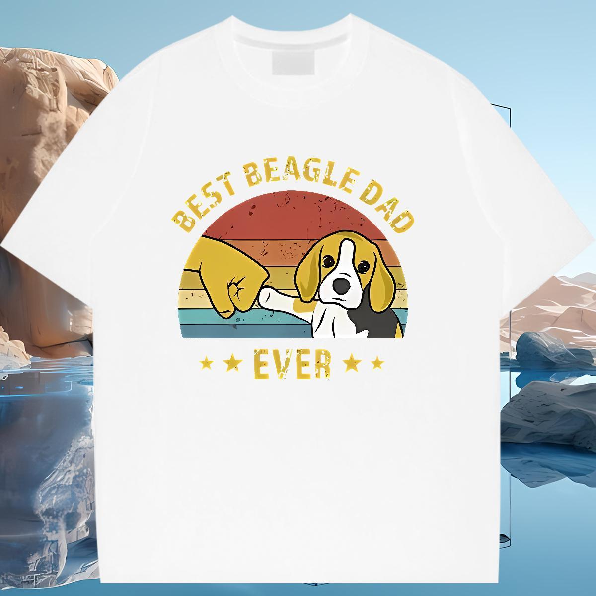 Designer Womens T Shirts Crew Neck Breathable Couples T Shirts Black Oversized dog Sports Casual 230g Pure Cotton Brand Tops Shirt