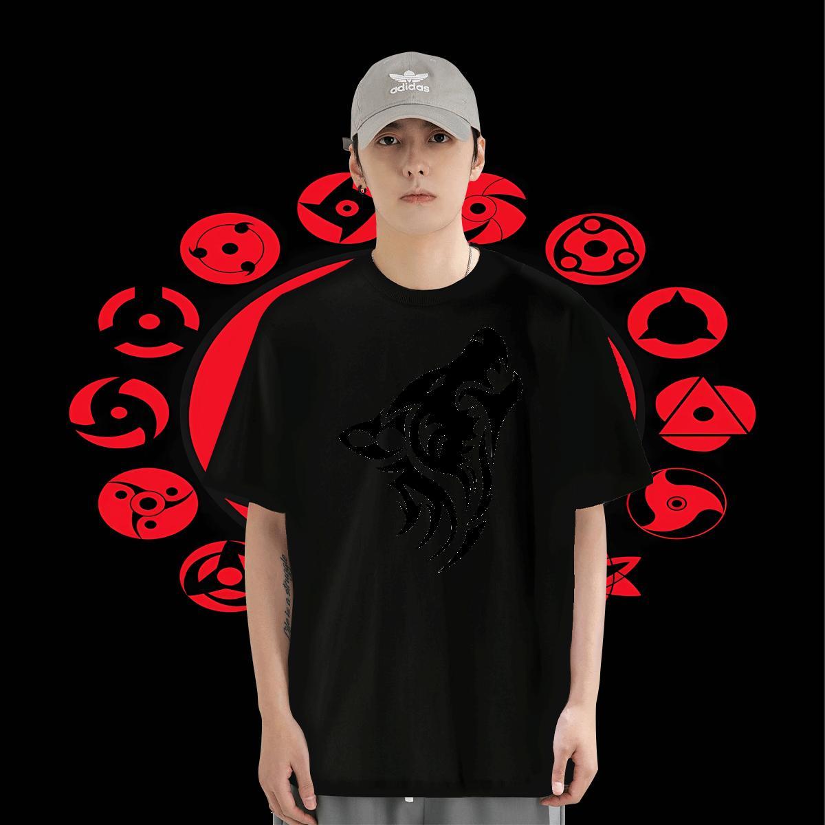 Soft Tshirt for Man Woman 230g Pure Cotton Home Outdoor wolf DIY Breathable Designer T shirt Tshirts