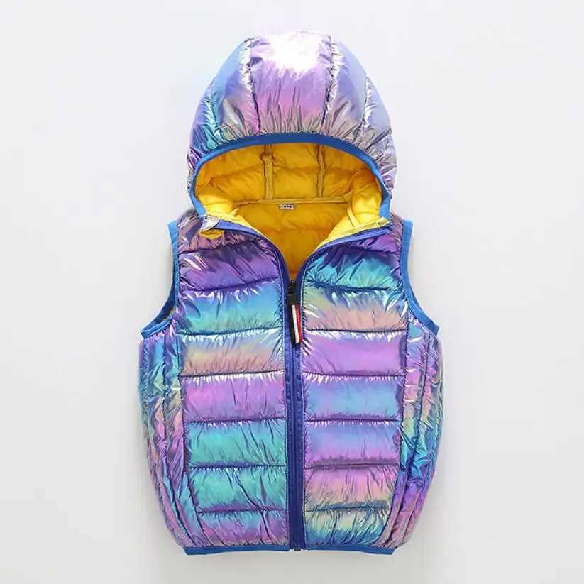 Autumn winter childrens warm vest baby girl cute waistcoat cotton padded jacket childrens clothing boys jacketW240724
