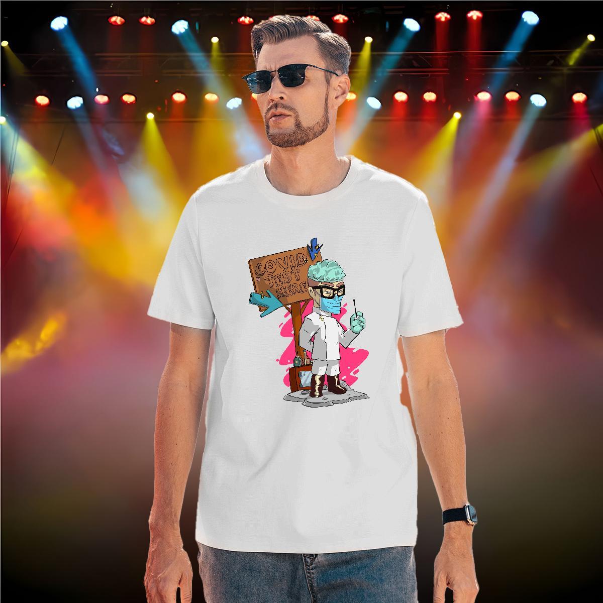 Men T Shirts 230g Pure Cotton portrait Sports Casual Breathable Short Sleeve Plus Size Custom Men Tees Fashion Comfortable Tshirts