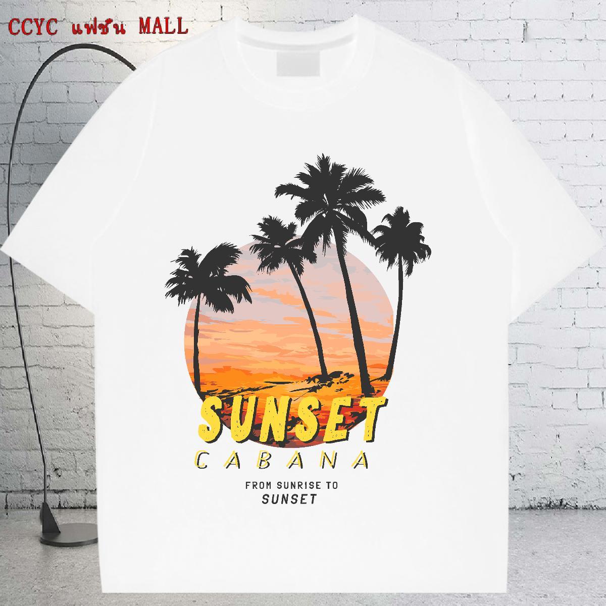 Loose T shirt O-Neck Short Sleeve Tshirt for Man Woman Anime Print sun Street Casual 100% Cotton 230g Brand Top Tees