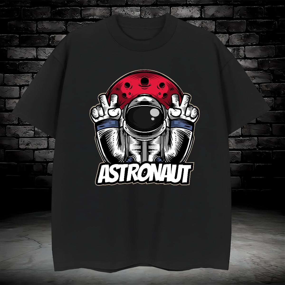 T-Shirts 230g Pure Cotton universe Summer Casual Breathable Crew Neck Custom Print Plus Size Men Tshirts DIY Designer Clothings