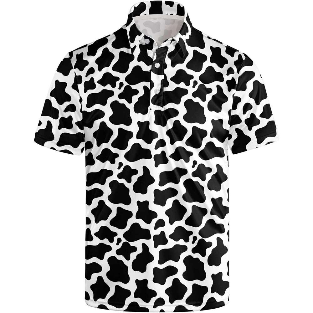 Fashion Mens Polo shirt Golf Shirts for Men Dry Fit Classic Sunglass Rubber Duck Short Sleeve Casual Outfit Casual tops summer clothes Short sleeve Fr