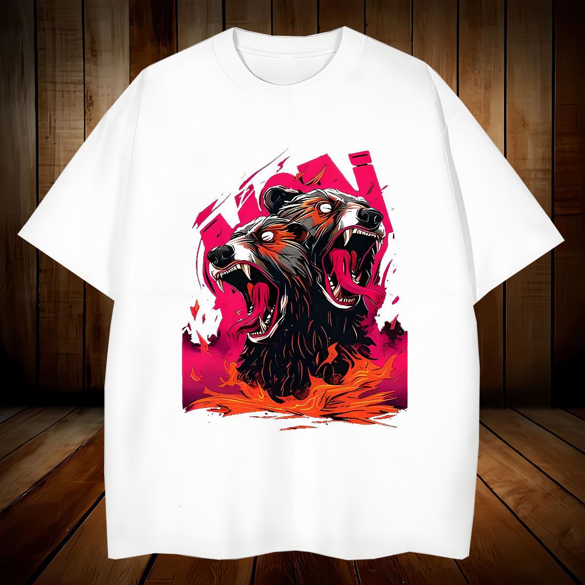 Man T Shirts 230g Pure Cotton Spring Summer Breathable Crew Neck Custom Print Oversized Men Clothes T-Shirt Classic Comfortable Wear