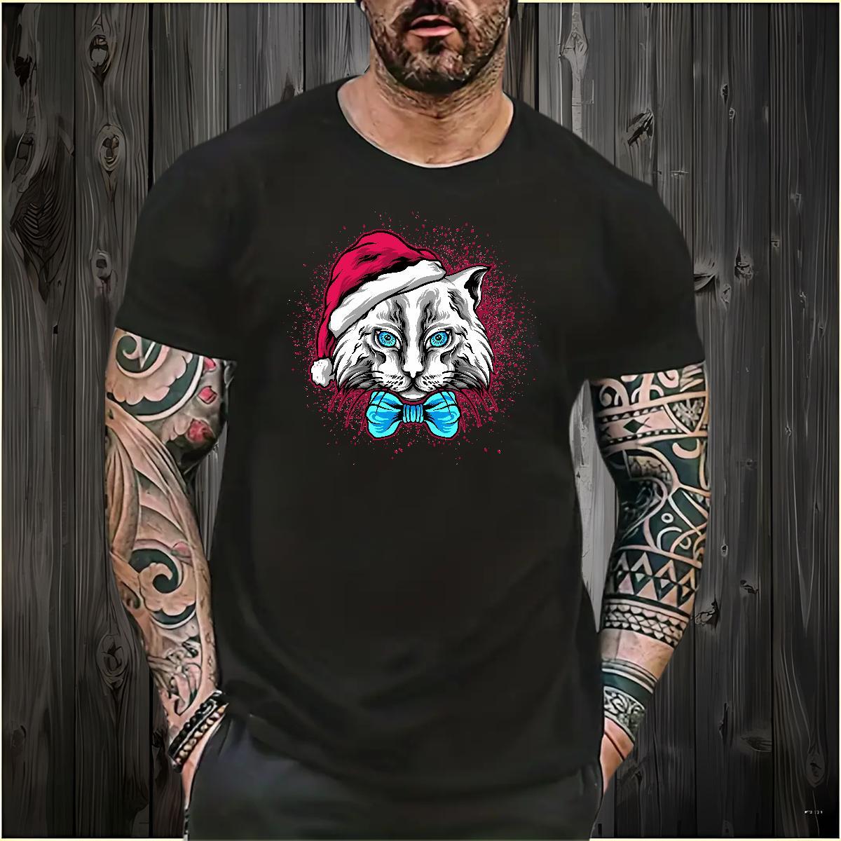 T-Shirts 230g Pure Cotton cute Daily Wear O-Neck Short Sleeve Skull Men Clothes T-Shirt New Free Shipping Top Tees