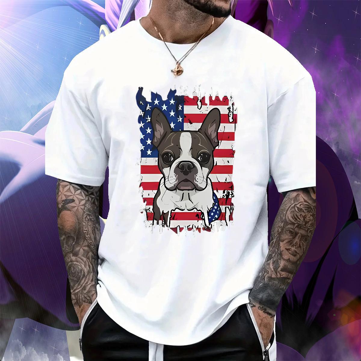 Classic Mens Tshirts 100% Cotton 230g High Street Hip Hop Custom Big Size Breathable Crew Neck Fashion Mens T Shirts Tees Shirts