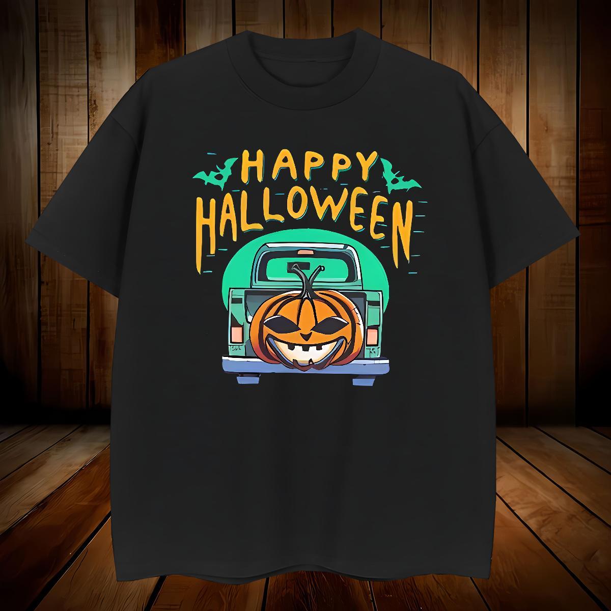 Mens T Shirts 100% Cotton 230g halloween Daily Wear Breathable Short Sleeve Floral Print Men Tops Tees 2024 Designer Popular Tee Shirt