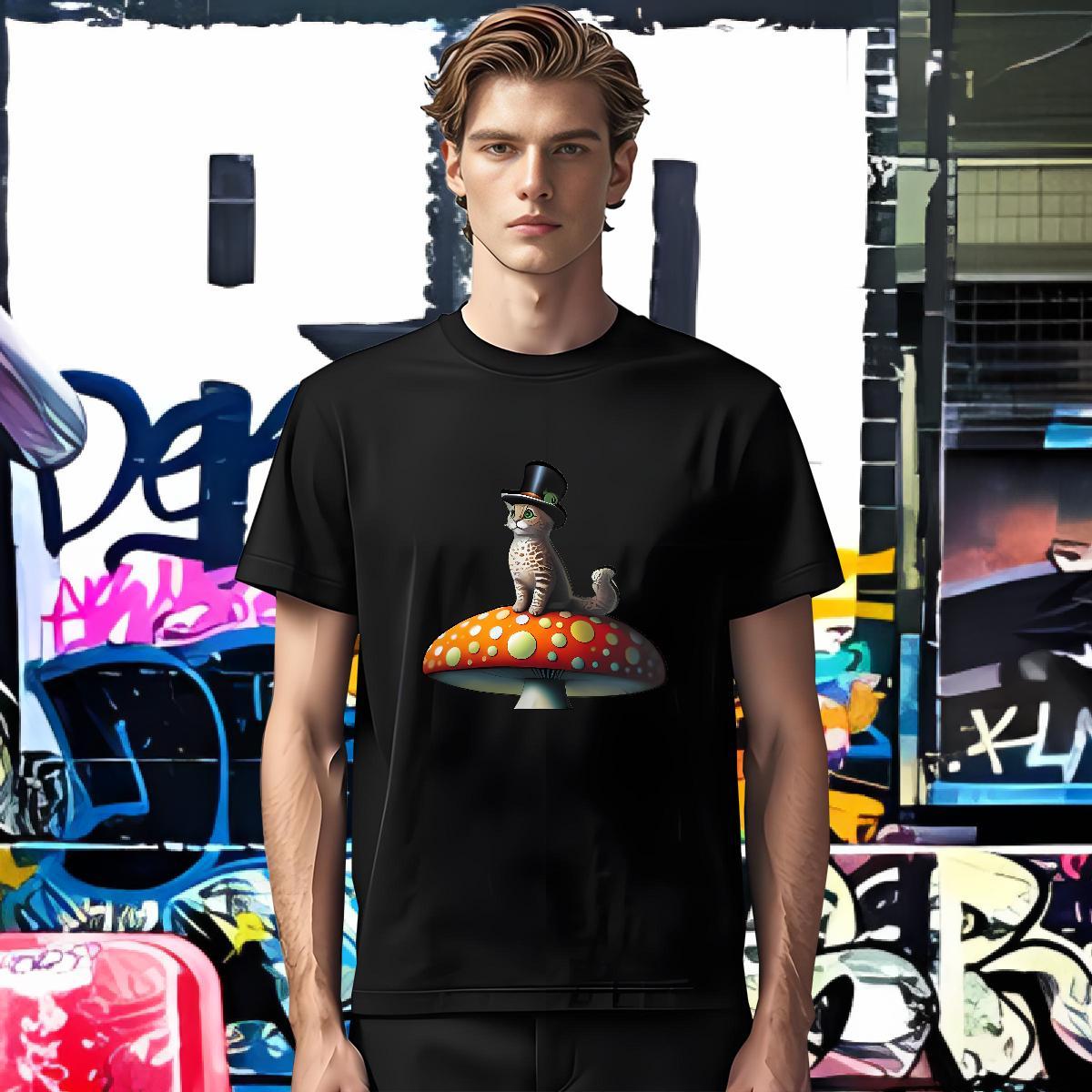 Wholesale T Shirts Men 230g Pure Cotton cute Home Outdoor Top Tees Breathable Short Sleeve Designer Men Tshirts Skull