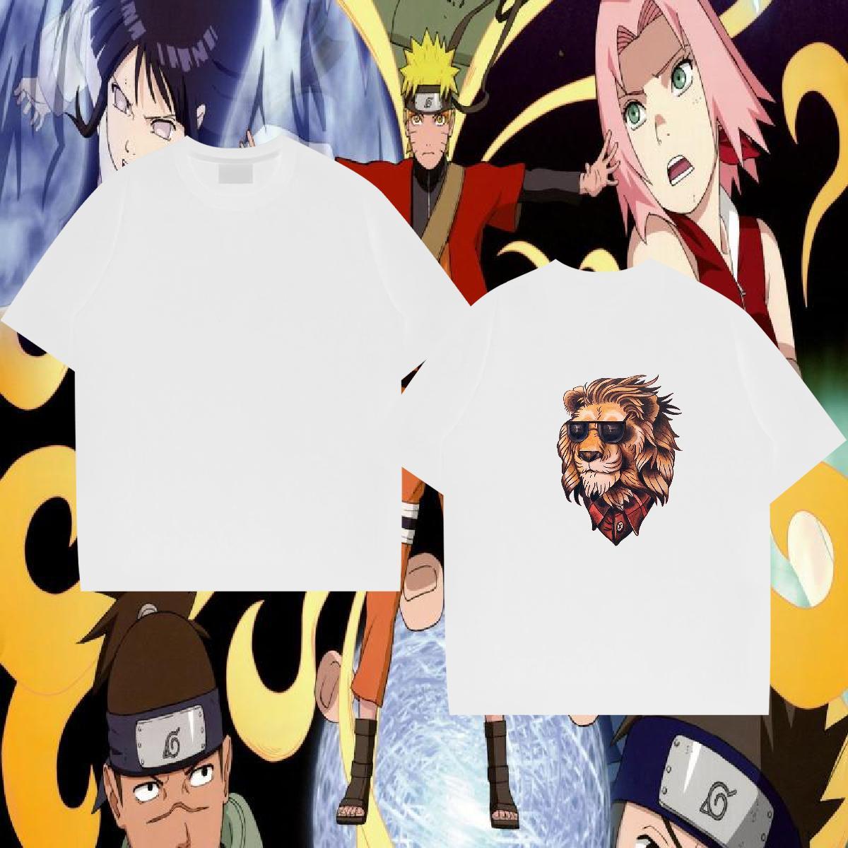 Fashion Designer Man T Shirts 230g Cotton lion Outdoor Clothes Breathable Soft TOP Quality Tshirts Customized Print
