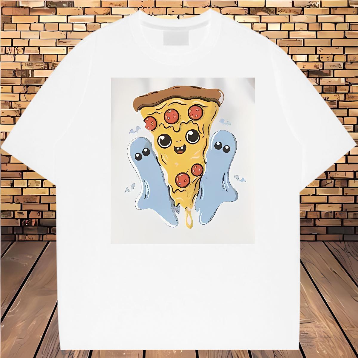 Fashion Design Mens T Shirts 100% Cotton 230g halloween Casual Clothings Breathable Popular Tshirts Custom Print Oversized
