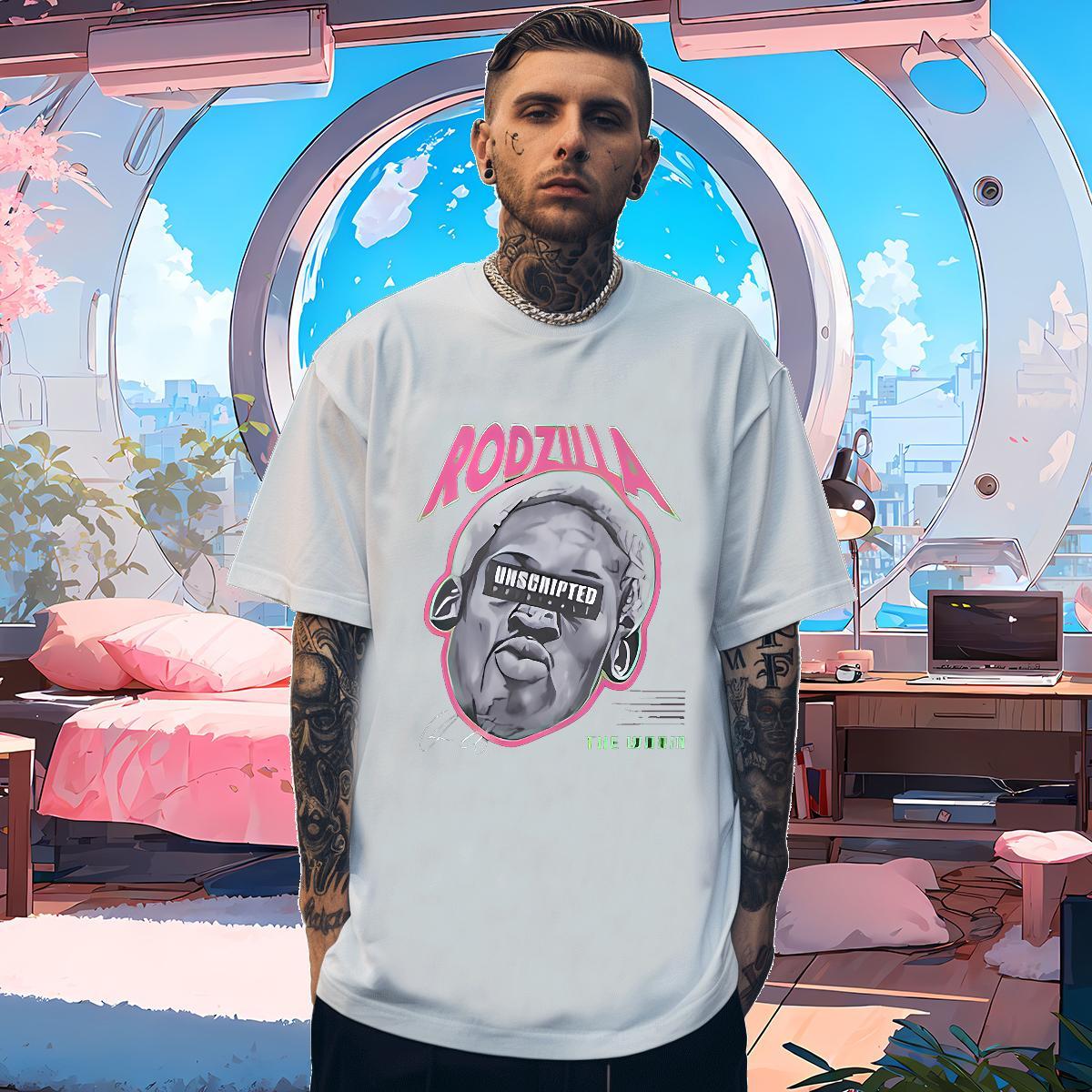 Men T Shirts 230g 100% Cotton portrait Daily Outfit Breathable Black Oversized Couples T Shirts New Designer TOP Quality Wear