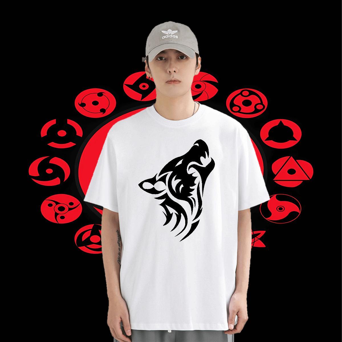 Soft Tshirt for Man Woman 230g Pure Cotton Home Outdoor wolf DIY Breathable Designer T shirt Tshirts