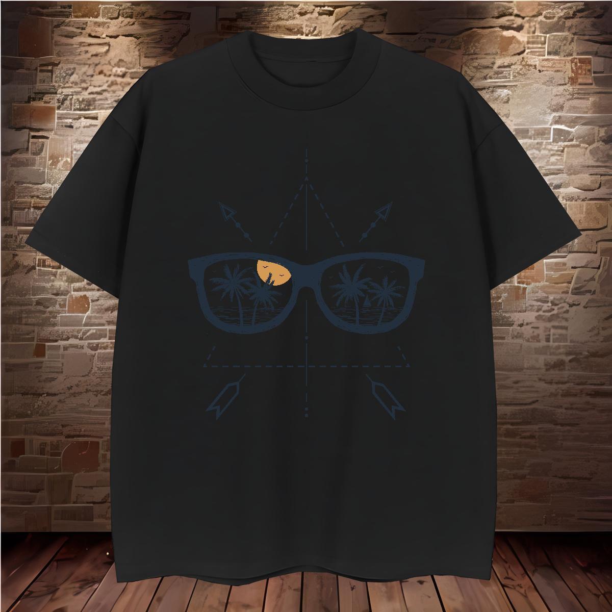 T Shirts Men 230g 100% Cotton sun Sport Breathable Short Sleeve Asian Size Men Tshirts New Arrival Wholesale Clothings