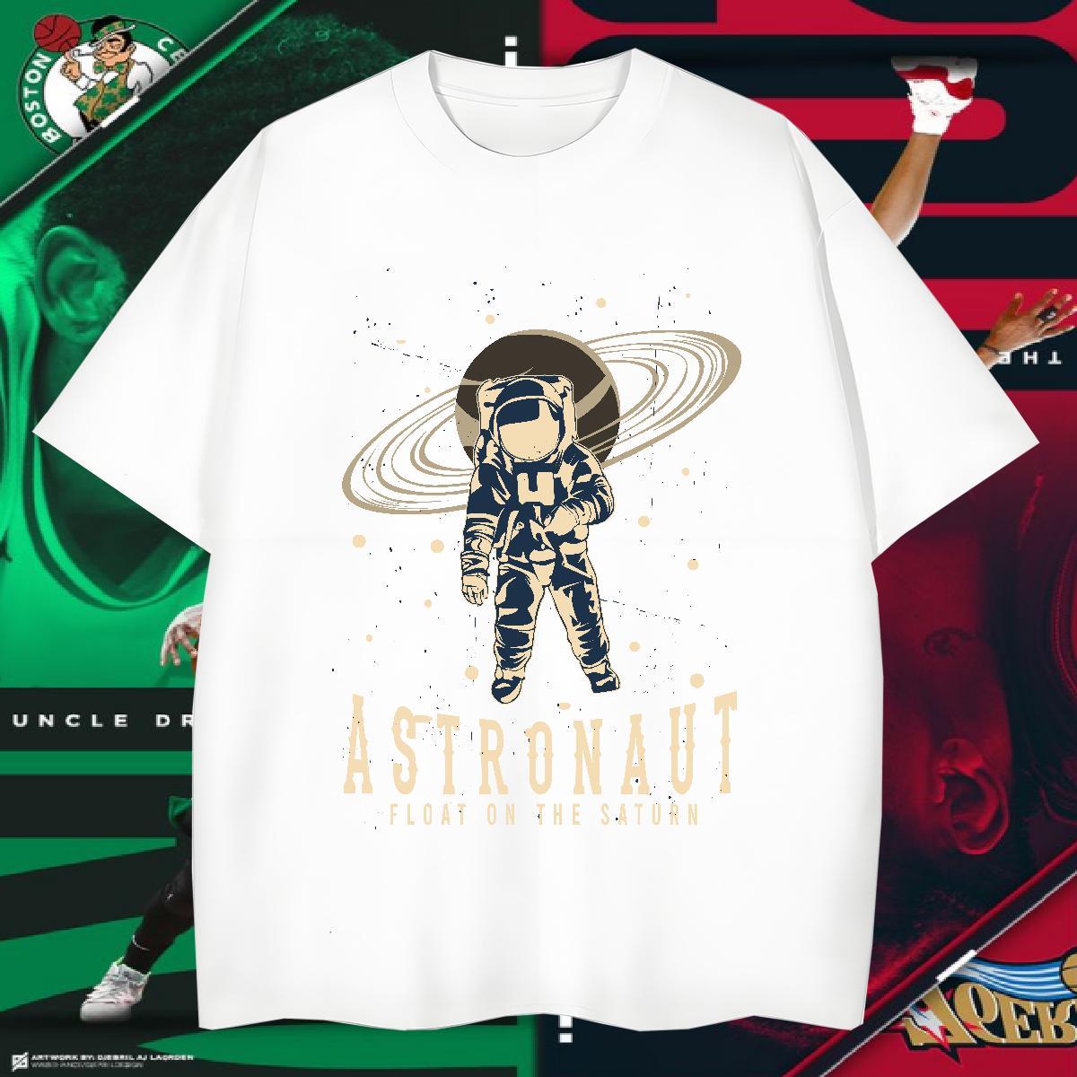 T-Shirts 230g Cotton universe Home Outdoor Breathable Crew Neck Skull Tshirt for Man Woman Brand Wholesale Tops Tees