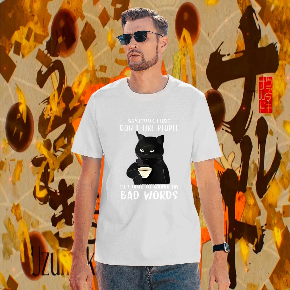 Classic Men Tops Tees 230g 100% Cotton cat T-Shirts for Men Street wear Hip Hop Breathable Short Sleeve Oversized Wholesale Wear