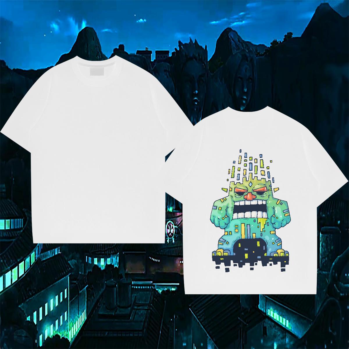 2024 Mens T Shirts ET Wear 100% Cotton 230g Street Casual Comfortable DIY Printed Short Sleeve Soft Tshirts