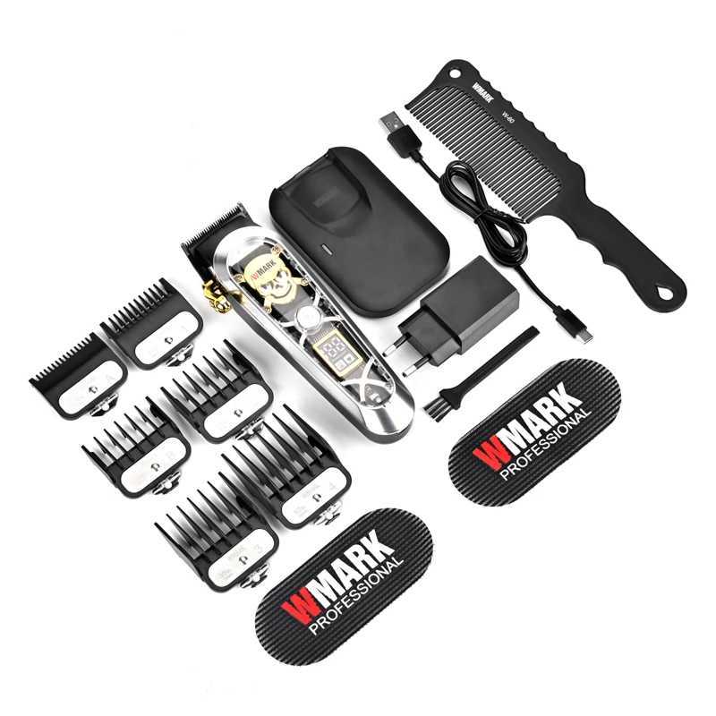 WMARK NG-130 wireless charging hair clipper high-speed professional C-type charging hair clipper with charging bracket W240806