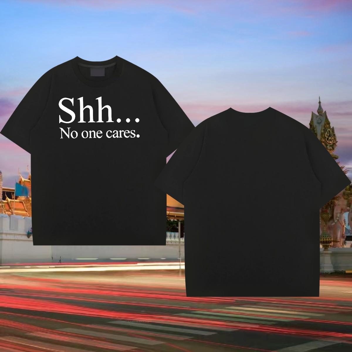 New T Shirts Men letter Top Tees 100% Cotton 230g Outdoor Loose Fit Oversized 4XL Short Sleeve O-Neck Men Tops Tees