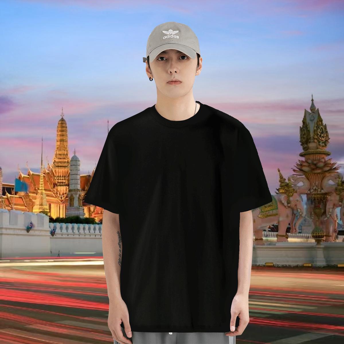 Fashion Mens T Shirts eye of the devil Clothings 230g Pure Cotton Casual Daily Wear High Quality Custom Print Plus Size O Neck Short Sleeves Men Tees