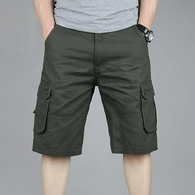 High Quality Men Cargo Pants Casual Mens Pant Multi Pocket Military Overall Outdoors Long Trousers Sweatpants Track 240806
