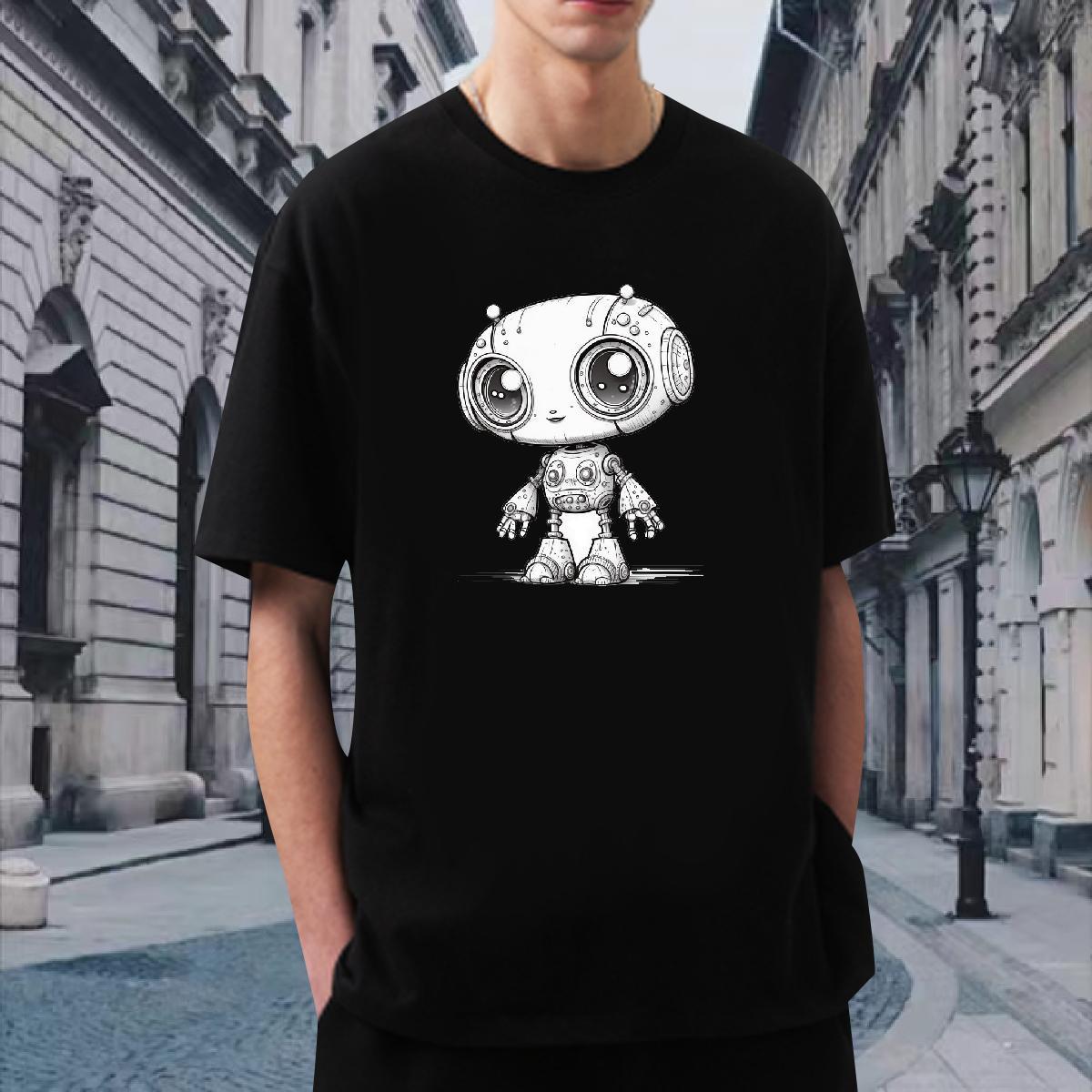 Stylist T Shirts Men ET Tshirts 230g 100% Cotton Street wear Hip Hop Classic Oversized 4XL Breathable Soft Men Tshirts