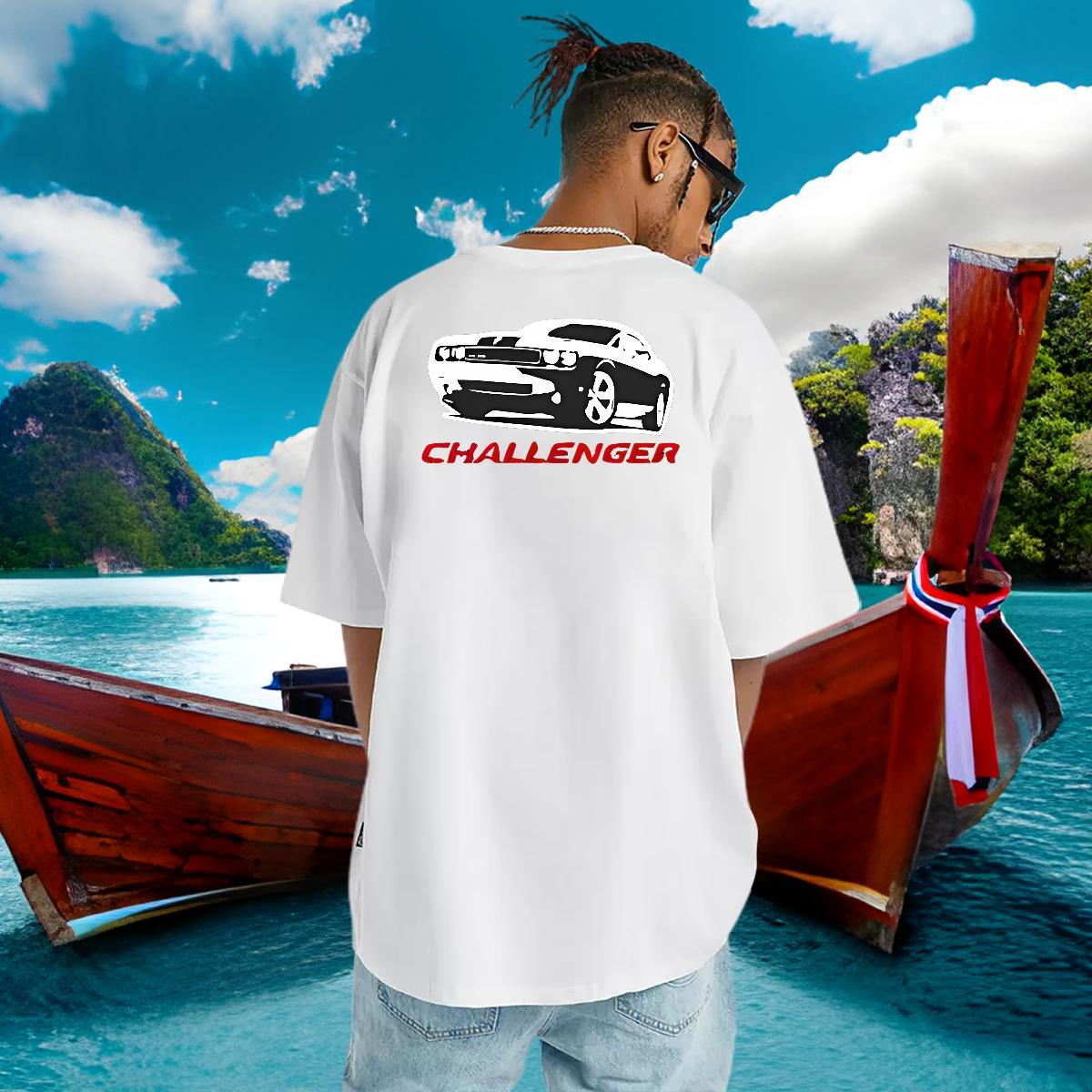 Casual New T shirt car Clothings 100% Cotton 230g Hip Hop Cool Floral Print O-Neck Short Sleeve Men Tees