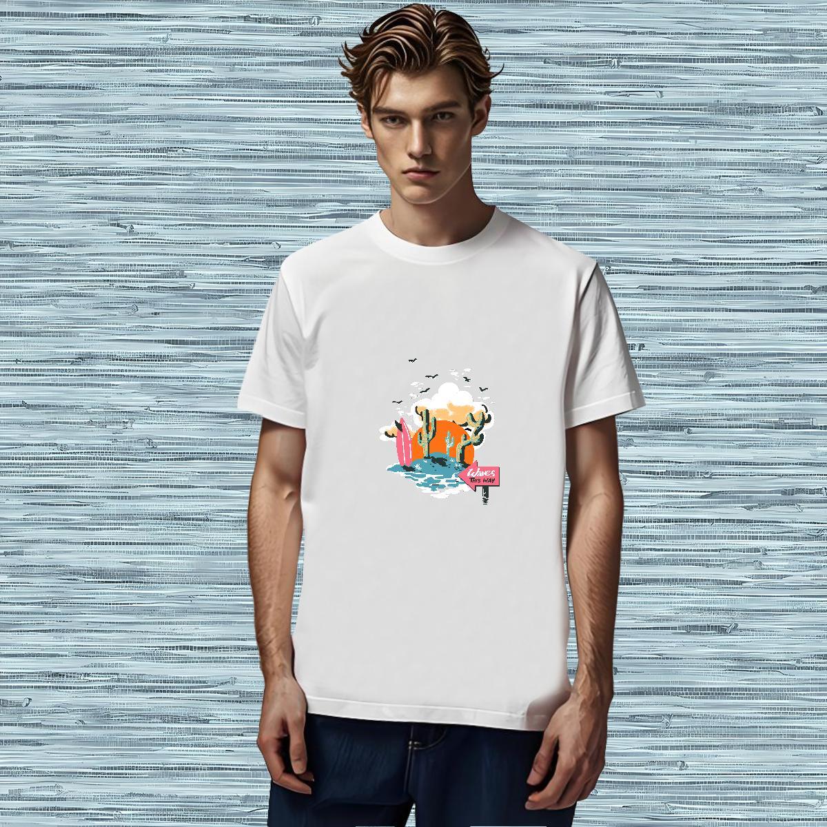 Wholesale Men T Shirts beach Polos 100% Cotton 230g Casual Soft Oversized 4XL Pure Cotton Tshirts