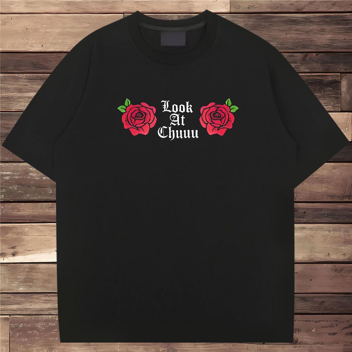 2024 T Shirt For Man letter Tees 230g 100% Cotton Summer Casual Unisex White Plus Size Breathable Crew Neck Men Tops Tees