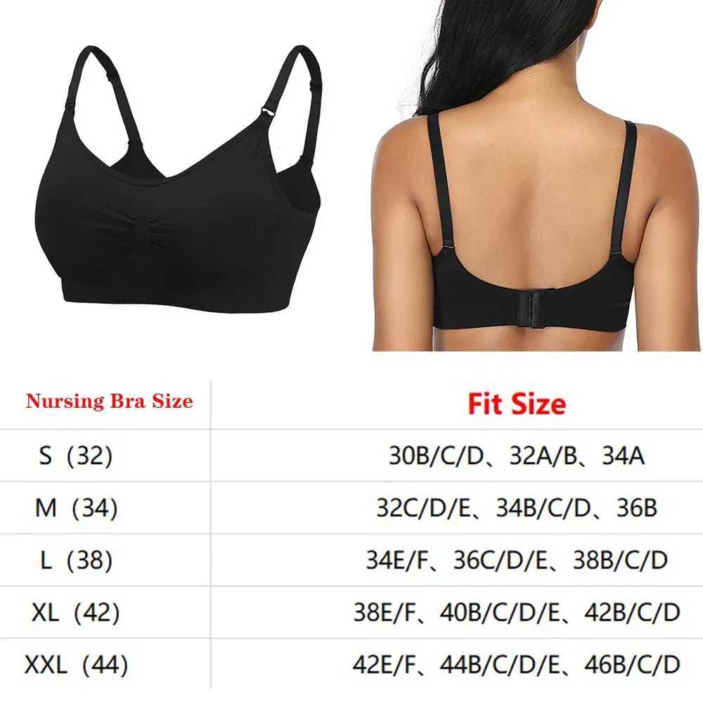 Breastfeeding Bras for pregnant women used for feeding and nursing bras cordless breathable bras for pregnant womenW240724