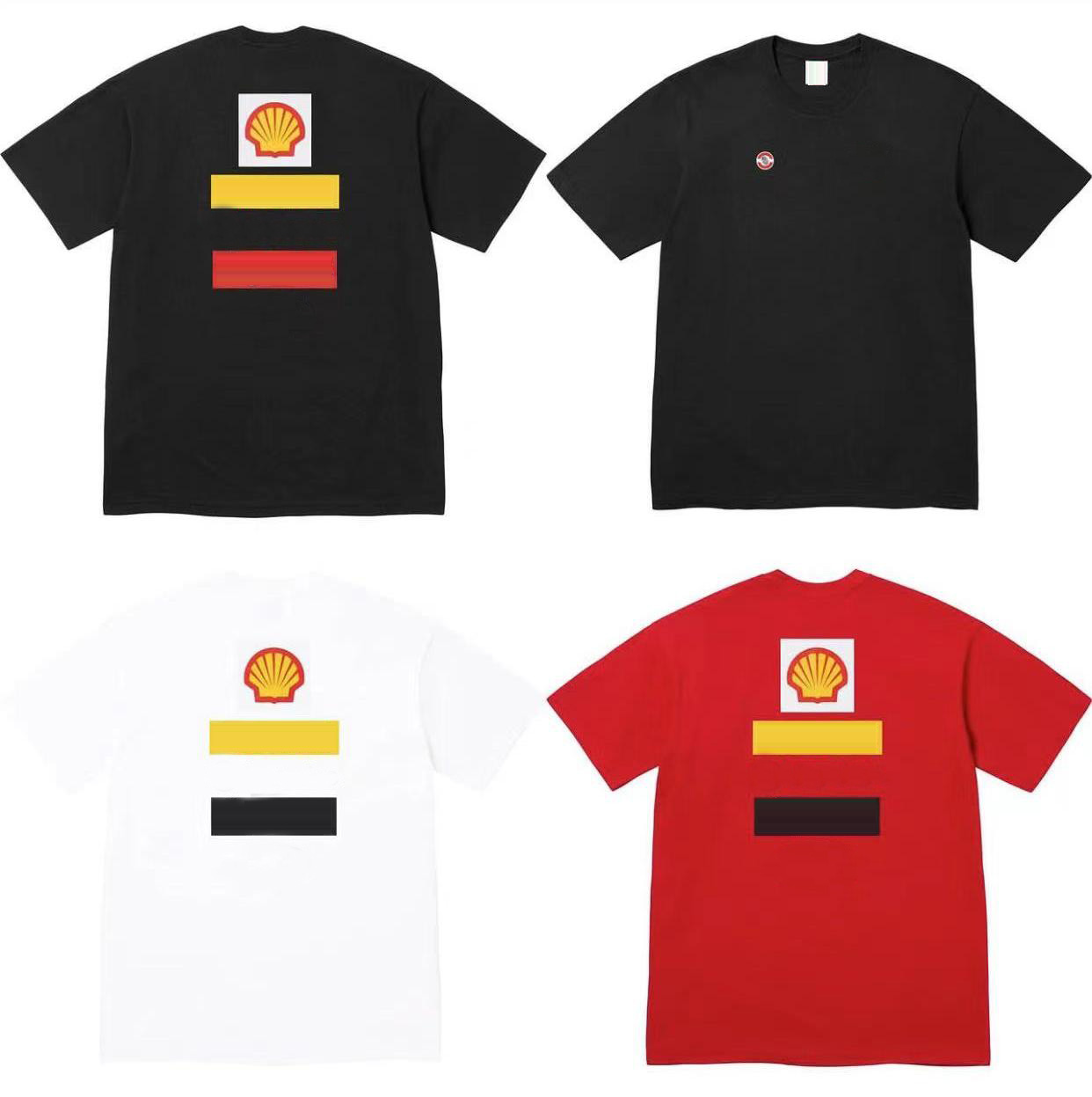 Men's T-Shirts Summer Spring T Shirt Men Women High Quality Classic letter Top Hip Hop Tee With Tag Du